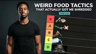 weird food hacks that ACTUALLY got me shredded (TIER LIST)