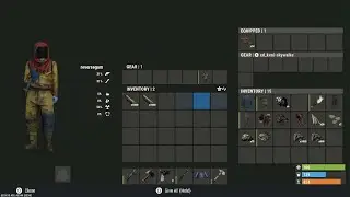 Rust on my own just farming wood and stone
