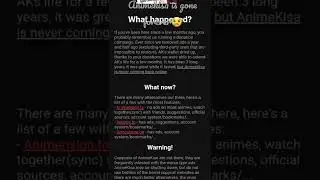 Animekisa is gone
