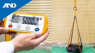 [Japanese] Introduction to Measurement Methods | FJ-BT Series Crane scale with external display