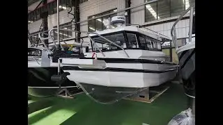 Gospel Boat 7.5m Easy Craft Aluminum Fishing Boat for Sale Canada