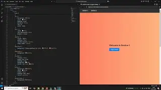 Smooth Scroll & Toggle Visibility with HTML, CSS, and jQuery | Step-by-Step Guide