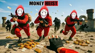PARKOUR VS MONEY HEIST: Fake Police Trigger Lockdown During Vault Robbery | Epic POV