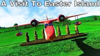 Fly By Easter Island In Microsoft Flight Sim 2023