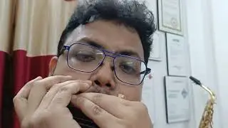 Hohner Harmonica|Hohner 270 Deluxe Chromatic Harmonica at Chandrama Art |Na Jane kyon on Harmonica