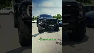 Train Horn on the Widebody Ford Raptor R!