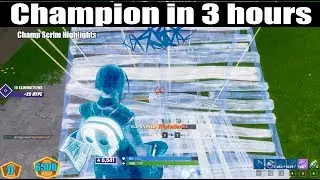 How I Hit Champions Division In 3 Hours In Season X Fortnite (How to get champions)