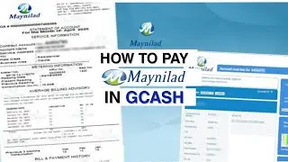 How to Pay MAYNILAD BILL in GCASH | Step by Step for Beginners