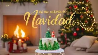 🌲Min tarta de navidad de 🥥y 🍍🎄