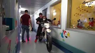 Freestyle hospital alla pediatria del Spedali Civili di Brescia!