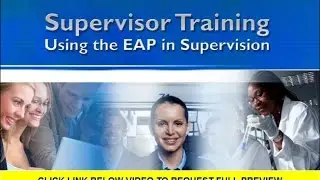 Employee Assistance Program Supervisor Training for EAP for Improving EAP Utilization