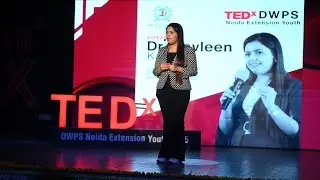 Fluency Begins with Belief | Dr. Savleen Kaur | TEDxDWPS Noida Extension Youth