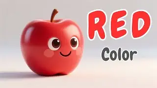 Learn Red Color for Kids | Red Objects One by One | Toddler Learning Video   #toddlers