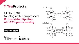 A Fully Static Topologically Compressed 21 Transistor Flip Flop with 75% I VLSI BACK END PROJECTS