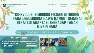 [CASE BASED LEARNING 2 - BIODIVERSITY AND EVOLUTION]