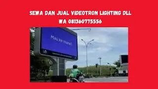TERBAIK WA 085184008948- JUAL VIDEOTRON INDOR DAN OUTDOR SURABAYA