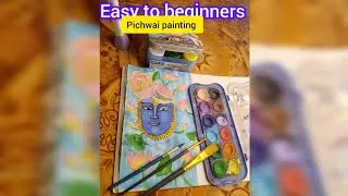 Easy pichwai painting ideas 💡