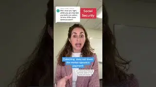 You and your spouse can collect Social Secuirty on the same work history but if you collect based on