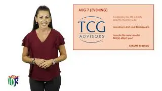 Retirement Seminar promo