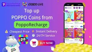 Poppo Live Recharge online, get coins immediately!