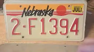 nicer quality 50 state automobile license plate set