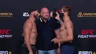 UFC Vegas 11: Careos Pesaje Oficial