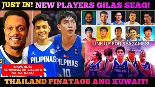 GOODNEWS! BROWNLEE MAGLALARO NA SA BOLTS! GILAS KARGADO ng BATA MGA BATA SA SEAGAMES!