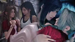 [FF7R]Tifa hugs Aerith