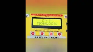 safe load indicator cranes safety equipment for (SLI manufacturers S.S Technologies