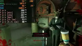 RX 7600 + R7 5800X -   The Outlast Trials    -  1080p   High  Settings