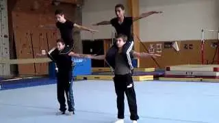 Acrosport militaire (collège) !