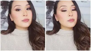 Neutral matte makeup tutorial
