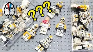 Mix & Match : All Yellow color Lego Minifigure | Awesome Clone Trooper Ever