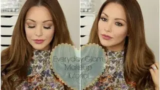 Everyday Glam Makeup Tutorial using Makeup Geek Eyeshadows - Laura Sommerville