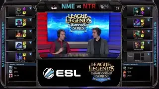 Enemy eSports vs Noble Truth | Game 1 NA LCS Expansion Tournament Spring 2015 | NME vs NTR G1