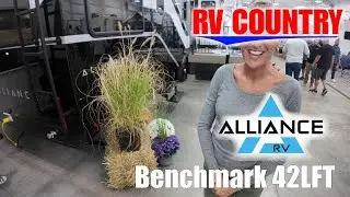 Alliance RV-Benchmark-42LFT - by RV Country of Fresno CA, Mesa AZ, Fife WA, Mt. Vernon WA, Coburg OR