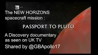 NEW HORIZONS: PASSPORT TO PLUTO The NASA spacecraft story