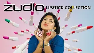 Коллекция помад *ZUDIO* | Обзор и образцы [ Часть 3] |#lipstick #zudio #swatch