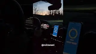 Audi RS3 DAZA Stage 3 TTE800 100-200km/h dragy