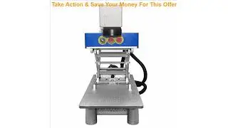 Top smart desktop fiber laser marking machine 20W LY FB-01 free tax to Russia