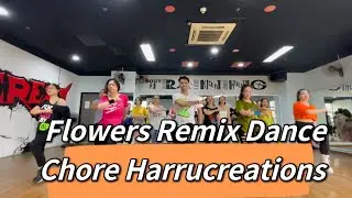 Miley Cyrus - Flowers (Max Oazo & Bonzana Remix) Zumba | Dance fit | Chore By Harrucreations