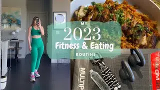 My 2023 workout & eating routine! #newgoals