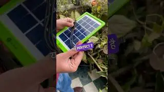 My Portable Solar Panel For Mobile Charging #solar