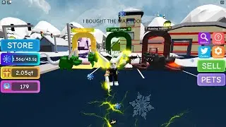 Roblox - Snow Shoveling Adventure. I bought the last tool and opened the last location.