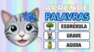 GRAMÁTICA - Aprende as palavras esdrúxulas, graves e aguadas com a Rufas! #sílabas