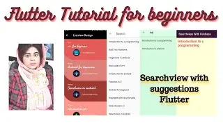 Flutter search bar | Flutter firebase search bar |  Flutter search bar in appbar and listview