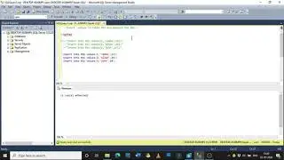 Insert values into tables in SQL