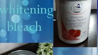Dr derma whitening bleach result amazing