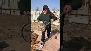 Amazing tool for making cow dung cakes | Essential Farming Tool for Rural Farmer #tools #farming