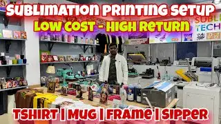 Automatic t-shirt printing machine price in india | Sublimation printing machine | Sublitech Noida